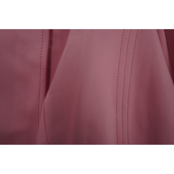 Lane Bryant Women Pink Moto Blazer Ruffled Peplum Jacket with Zippers NWT Sz 22 - Picture 11 of 11